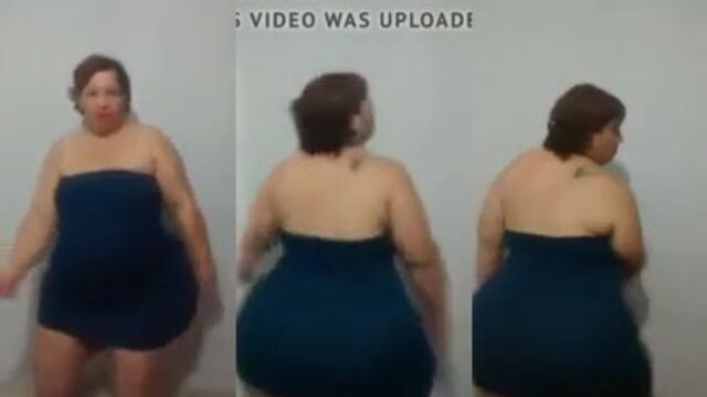 I was lucky to see the big ass of my friend