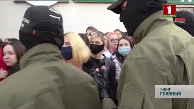 Блестящий и Воскресный марши в Минске мнения людей. Главный эфир