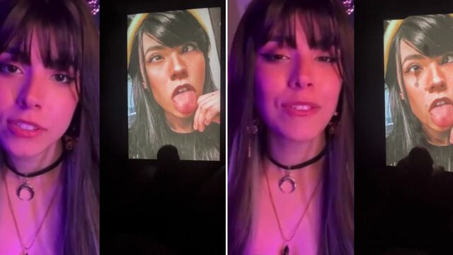 Hot teen Luna Bloom gets her pussy filled with cumtribute