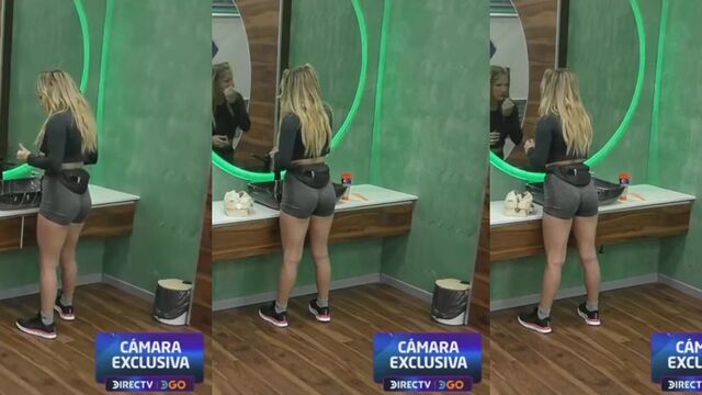 Petite and sexy influencer Lucia Luchi shows off her big ass on Instagram
