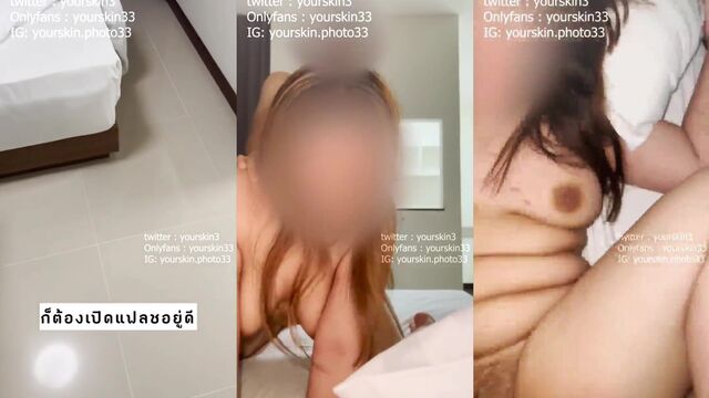 A sexy Thai girl has sex with her boyfriend in a steamy scene