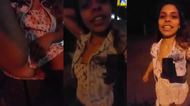 Rafaela69fun exibindo sua vadia na rua