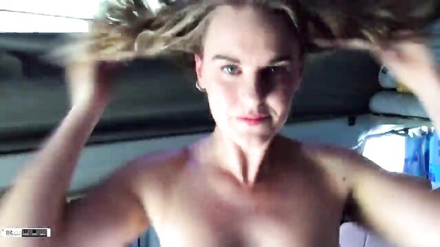 Emily Walsh gets naked on YouTube as a vegan