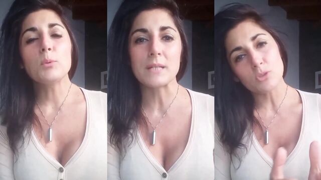 Juliana Santillan, Argentine model and politician, shows her tits in a bold move