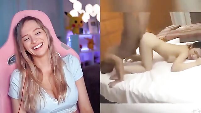 Big tits blonde girl Bebahana gets fucked hard