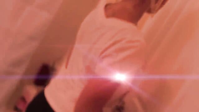 A cute girl is dancing with a hot ass