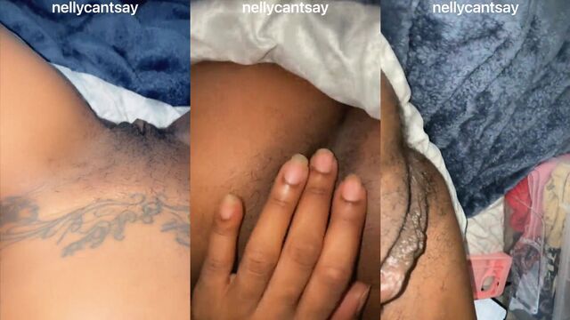 A super sexy slim girl got a sensual massage with a hairy armpit