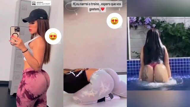 Gostosa K44H Muniz enjoys a passionate session with her partner