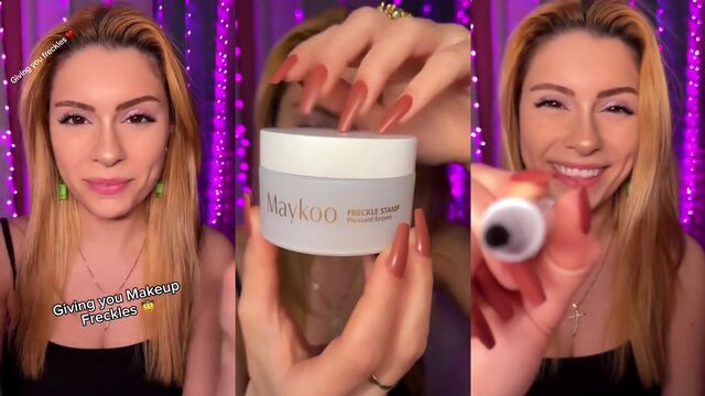 Hot Canadian celaine gets fucked by a Greek guy in an ASMR scene