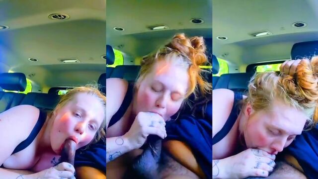 I picked up this crack head hooker in my car and gave her some BBC