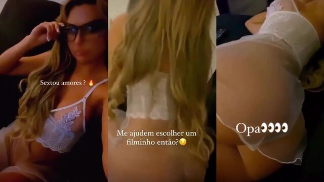 Brazilian camgirl Amanda doing online show and cumming