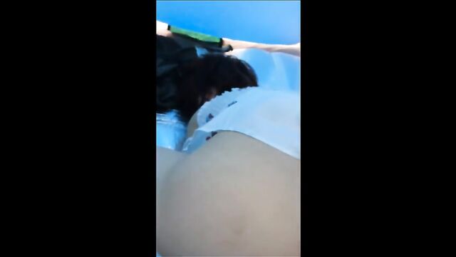 A sexy Vietnamese girl shows her skills in sex and makes a deep blowjob