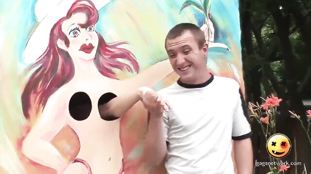 Olympic weightlifting with huge boobs is hilarious and sexy
