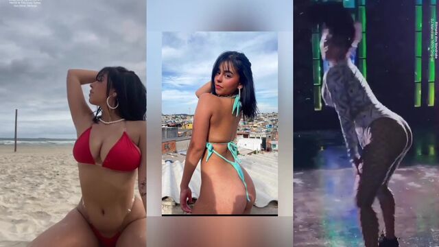 A funkeira cacau chuu se apresenta como uma safada brasileira novinha