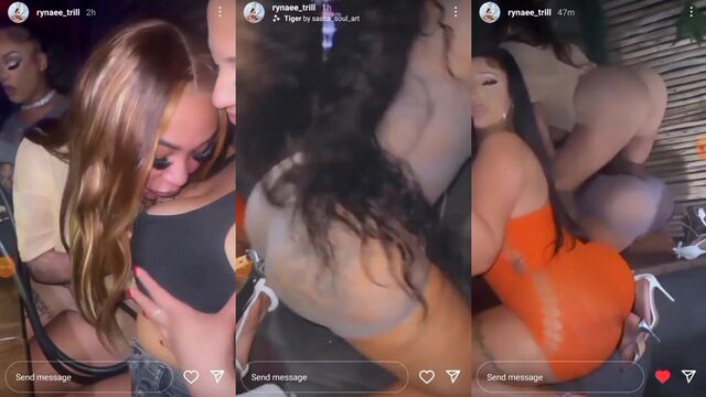 An IG model threw a wild party in Florida with a thot friend
