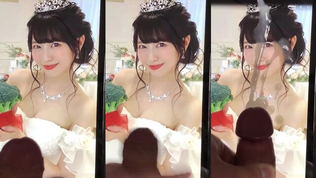 Shibasaki Noriko gets fucked by seiyuu bukkake