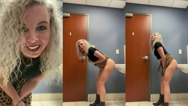 A hot MILF is riding a dildo on an office chair