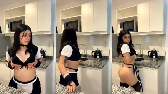 Argentine trola Argentina Milica has anal sex at home