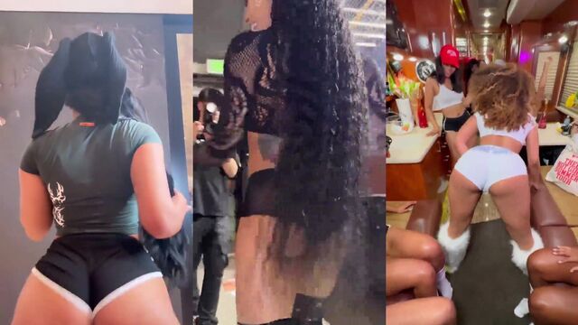 Megan Thee Stallion shakes her booty on TikTok