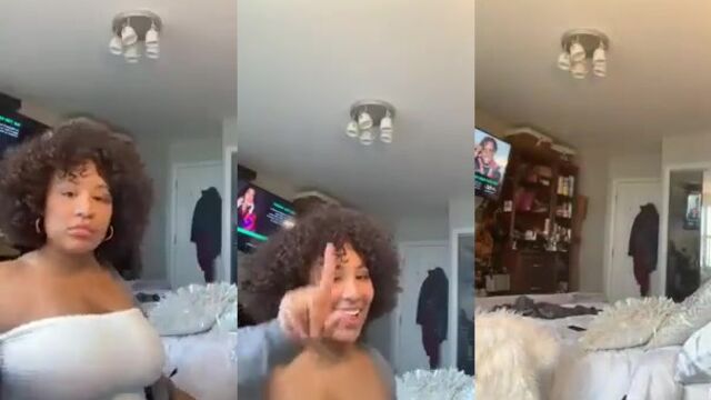 Bbw latina beauty makes sweet love on Instagram