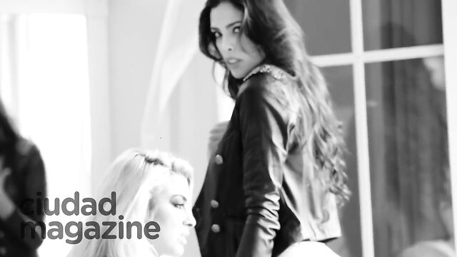 Latin model Maypi Delgado showcases her tits in a steamy video