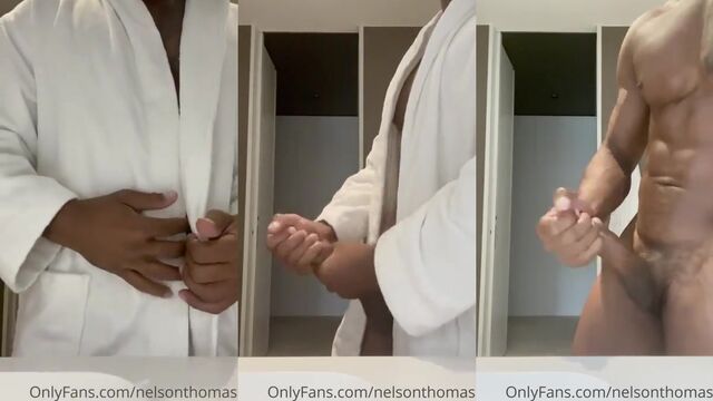 Nelson Thomas shows off his big uncut cock in a steamy MTV challenge scene