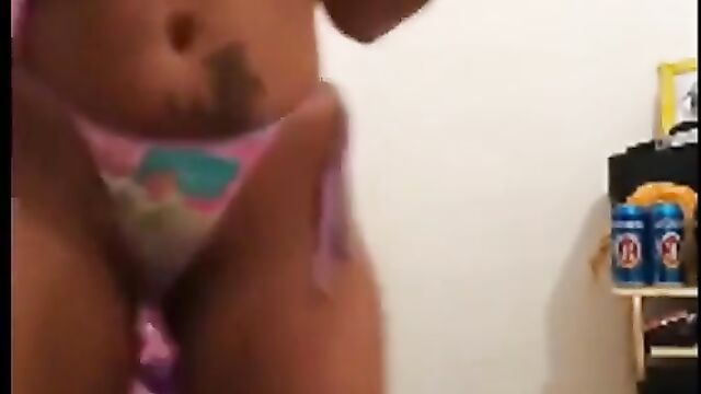 A sexy Brazilian girl shows her skills in bed while masturbating