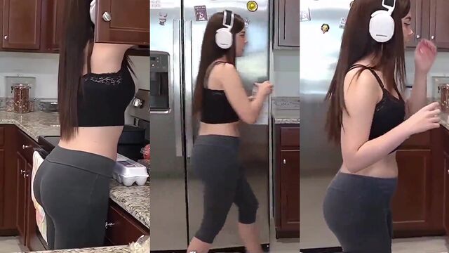 White Latina streamer gets caught during a spicy irl stream