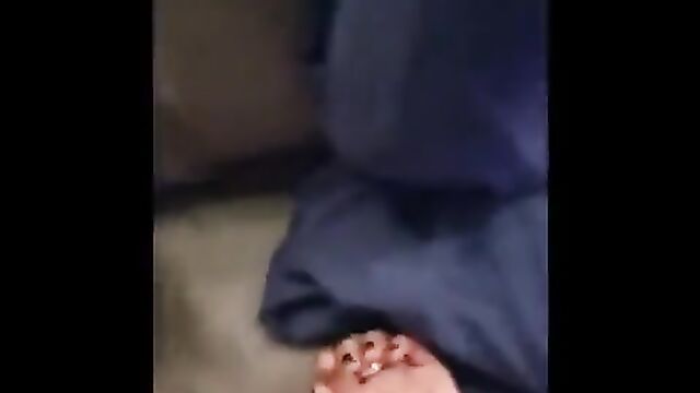 A black guy is fucking a cute mixed girl and gives her a facial