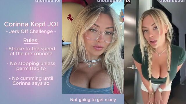 Keep to the beat with this hot JOI and metronome video