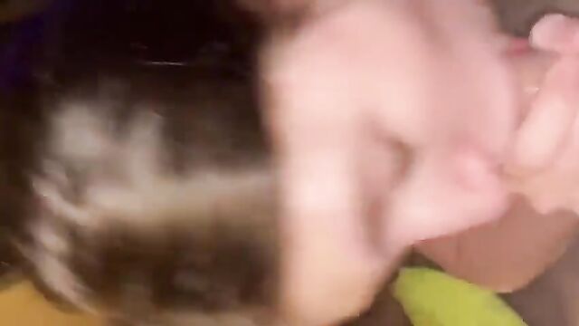 Bunch of cumsluts get fucked on the public foot job