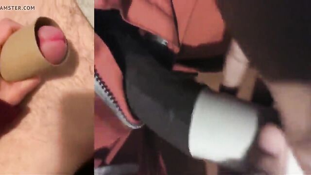 Snowbunny riding BBC and getting her pussy filled with cum PMV