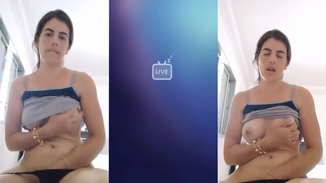 A guy fucked his hot stepmom on a live stream