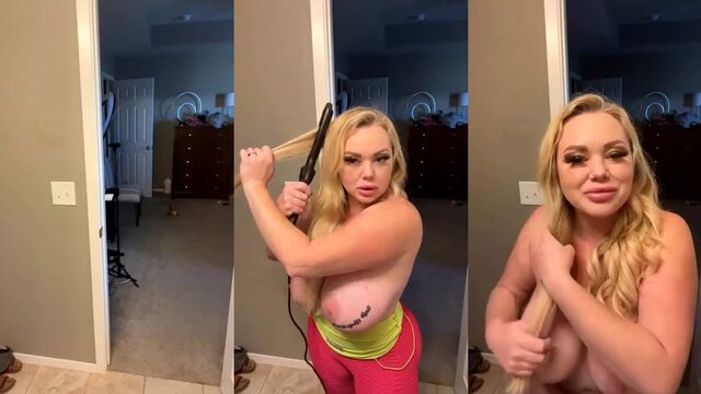 Hot cougar with massive boobs gets a titjob