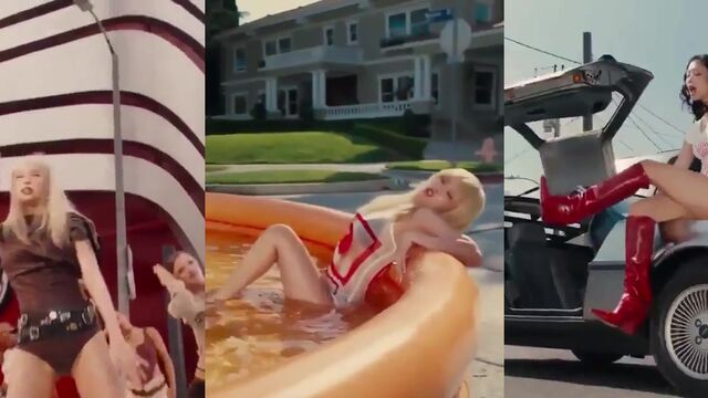 Jennie from Blackpink performs a sexy dance in red underwear