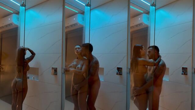 A couple shares intimate moments in their homemade sextape