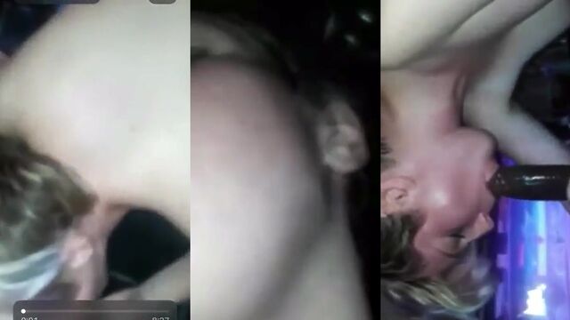 Dirty talking BBC with a gamer girl riding him