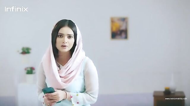 A beautiful Bengali girl is having fun with a strong guy