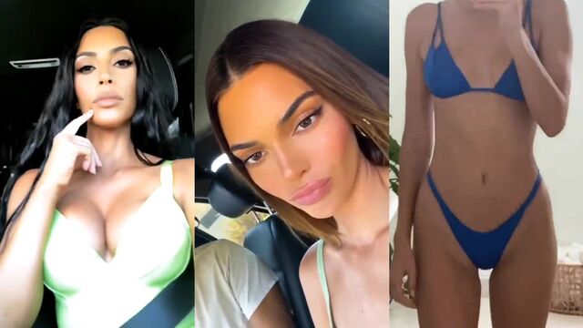 Kylie and Kendall Jenner give you instructions on how to jerk off
