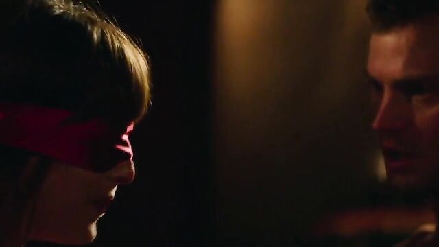 The best moments of the famous actress Dakota Johnson in Fifty Shades of Grey