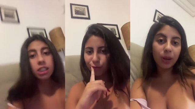 Morena influencer Alice Gomes shows her slip on Instagram