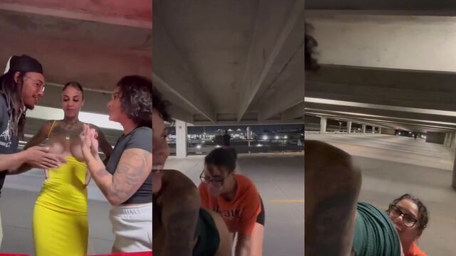 Rock paper scissors game turned lesbian sex after losing the match