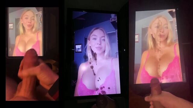 Hot porn star Sydney Sweeney cum tribute compilation