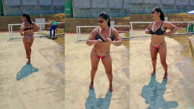 Bunda gostosa Morena Gata do Kwai rabuda em TikTok
