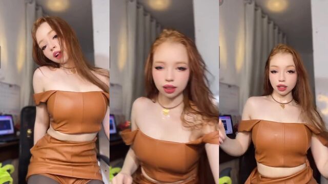 Live sex show with a sexy girl on top, inspired by a hot Bigo date