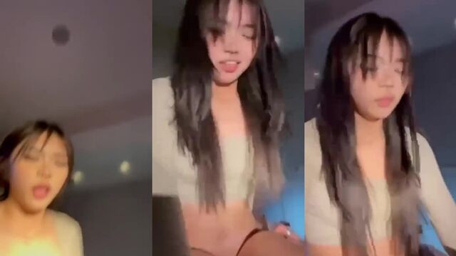 Asian teen gets fucked hard in a hotel room in Singapore