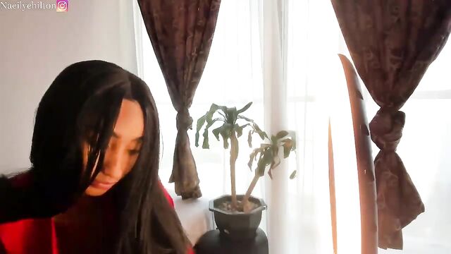 Busty squirting slut gets her tits covered in cum