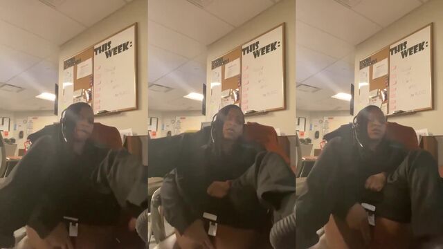 Ebony woman fingers her pussy in public, risking exposure