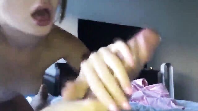 Deepthroat facefucking and interracial anal with a massive BBC for an amateur slut