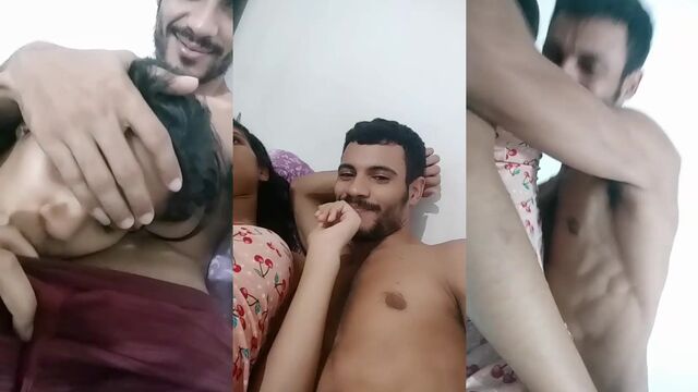 Famosinha brasileira faz webcam com o marido para mostrar